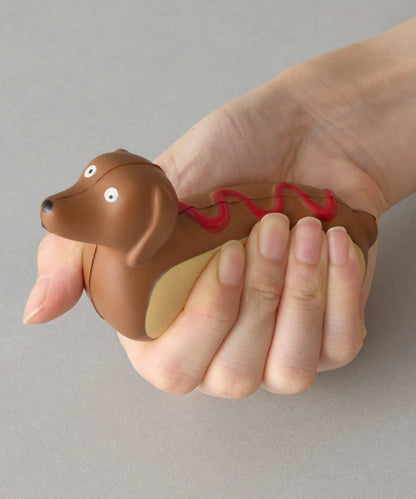 BIRTHDAY BAR 創意熱狗造型減壓球 PU材質趣味玩具
