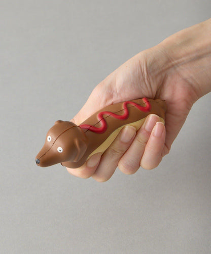 BIRTHDAY BAR 創意熱狗造型減壓球 PU材質趣味玩具