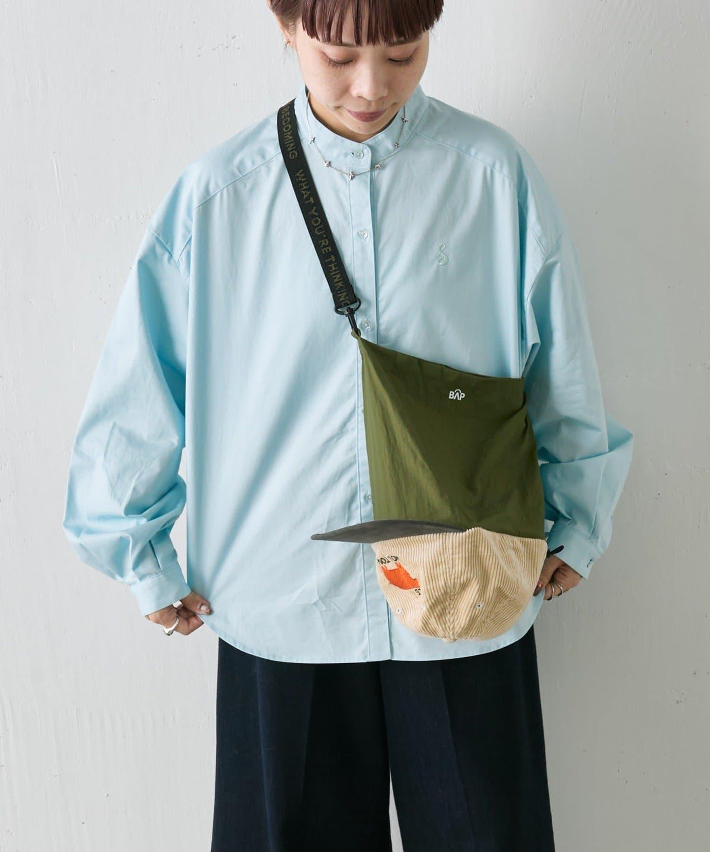 ear PAPILLONNER × BAP 聯名 棒球帽 托特包 兩件套