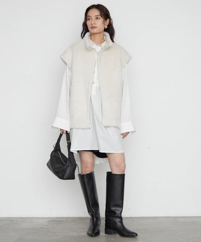 LOUNGEDRESS 雙面仿皮草馬甲