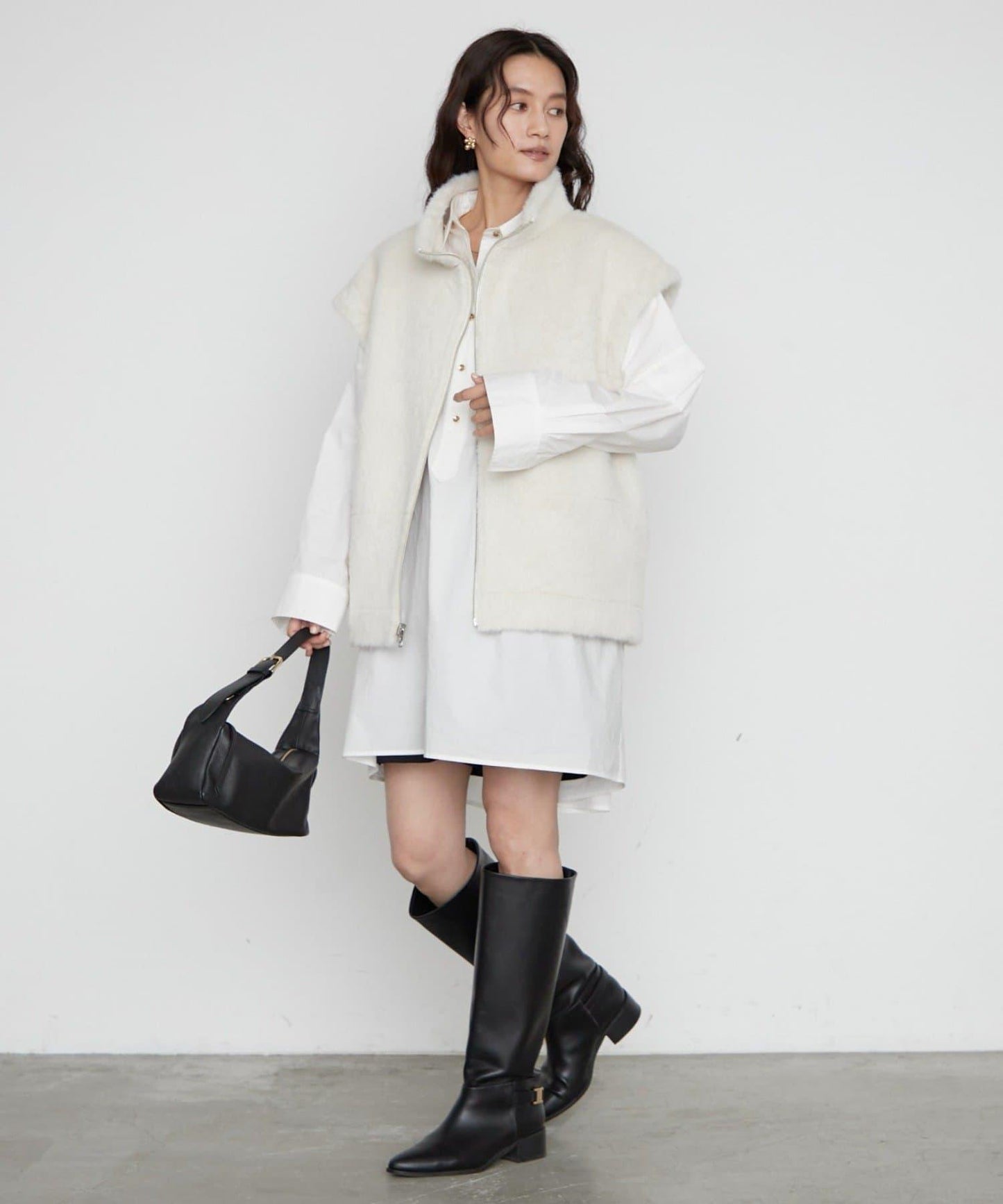 LOUNGEDRESS 雙面仿皮草馬甲