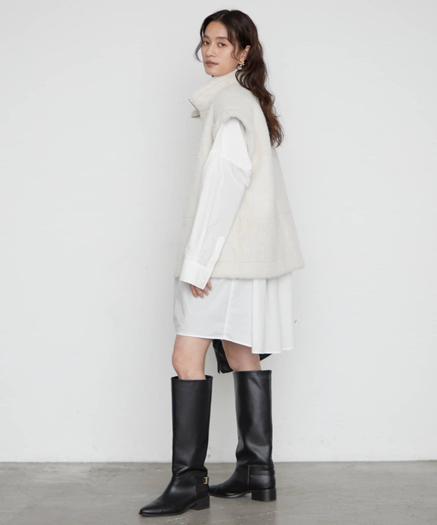 LOUNGEDRESS 雙面仿皮草馬甲