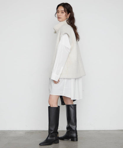 LOUNGEDRESS 雙面仿皮草馬甲