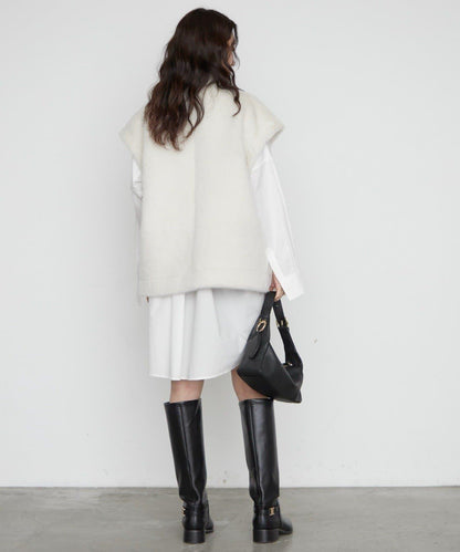 LOUNGEDRESS 雙面仿皮草馬甲
