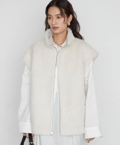 LOUNGEDRESS 雙面仿皮草馬甲