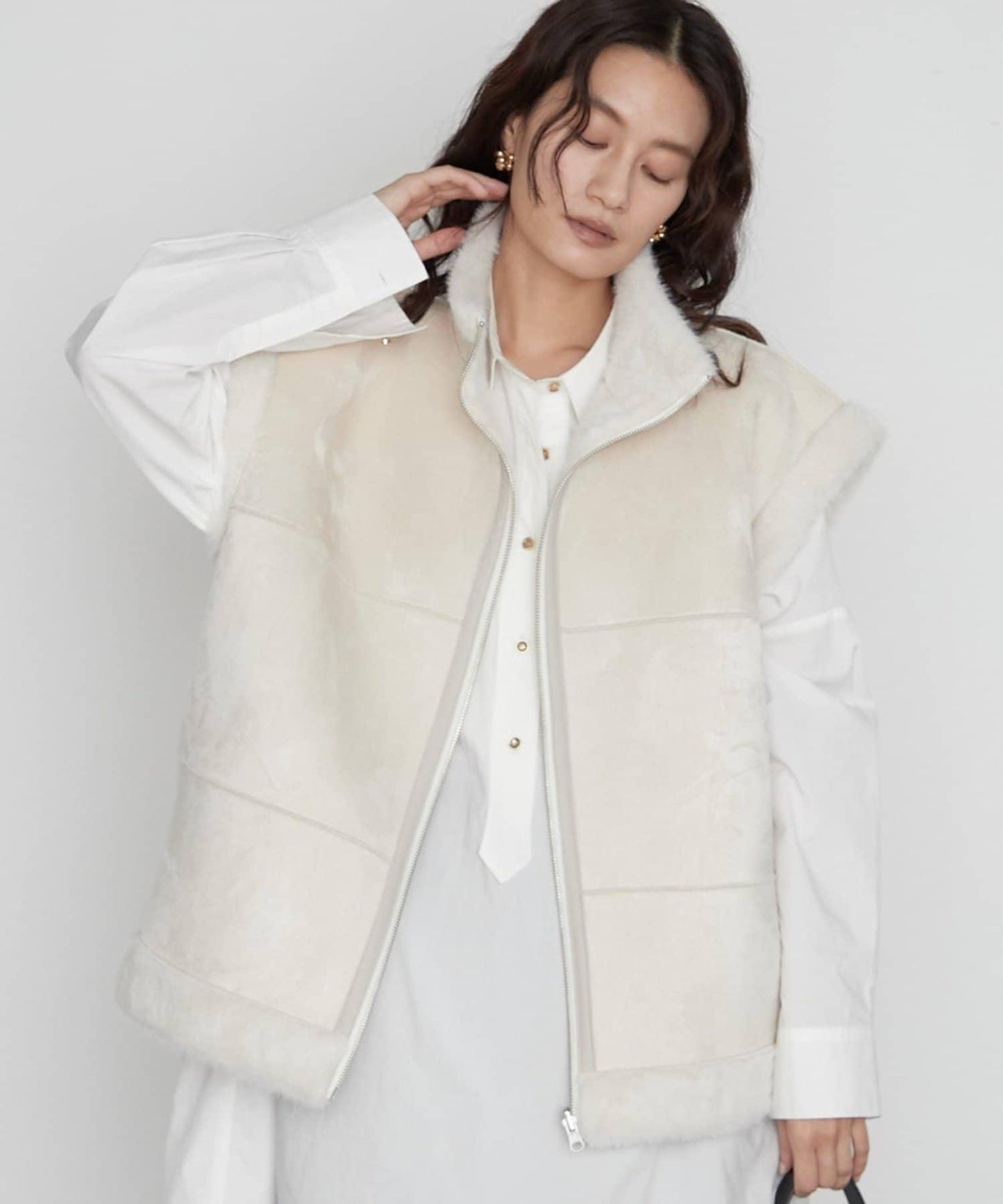 LOUNGEDRESS 雙面仿皮草馬甲