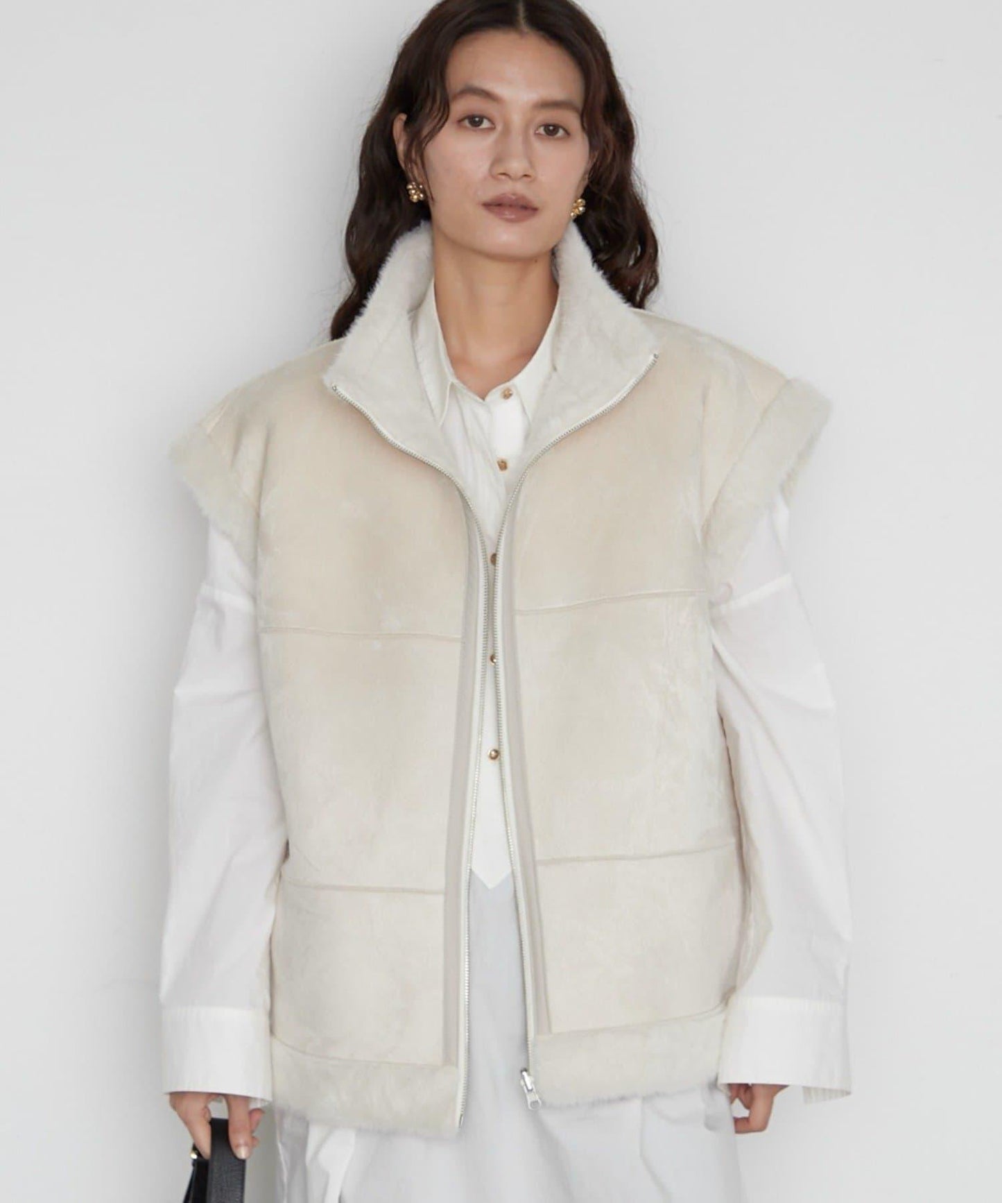 LOUNGEDRESS 雙面仿皮草馬甲