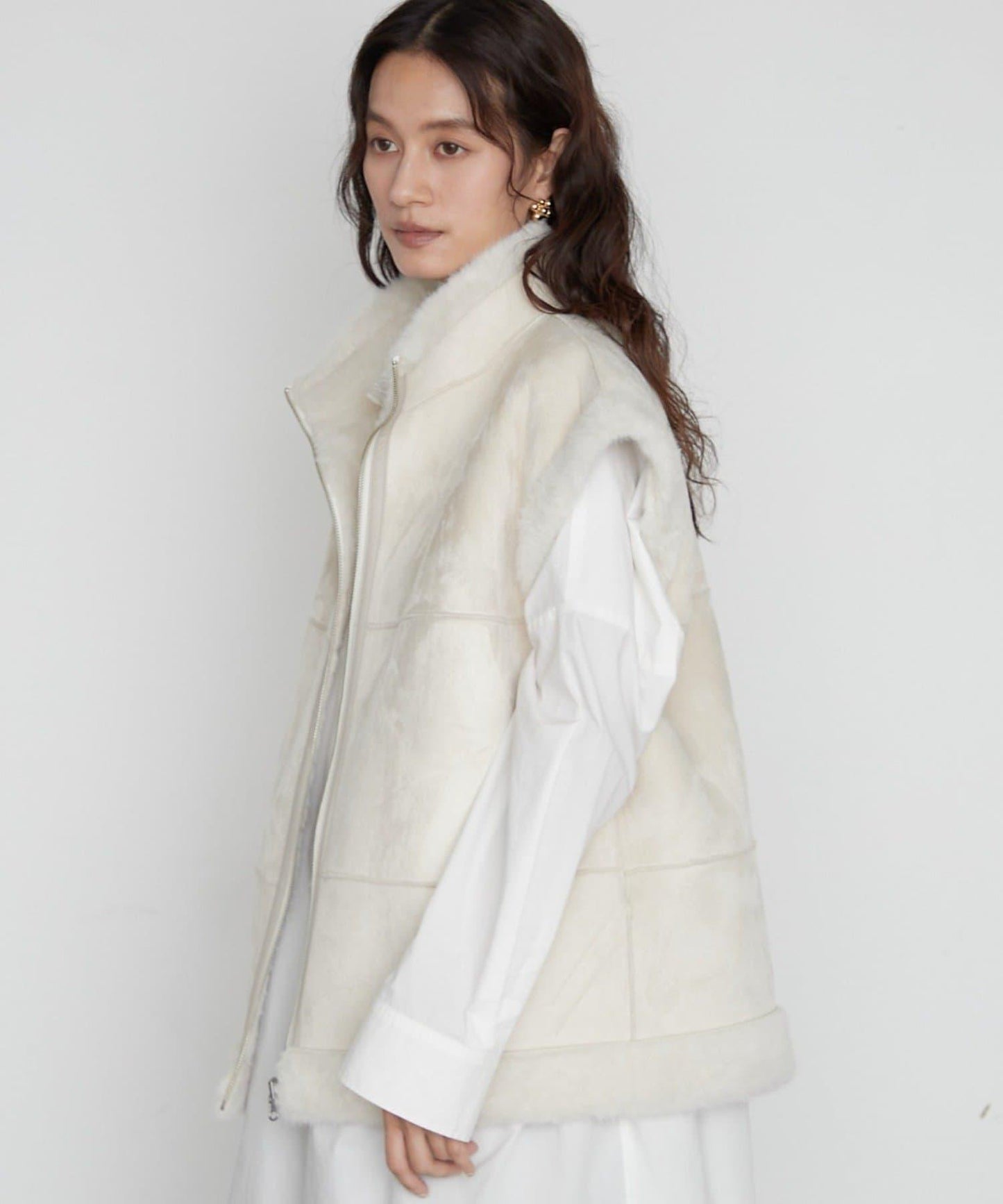 LOUNGEDRESS 雙面仿皮草馬甲