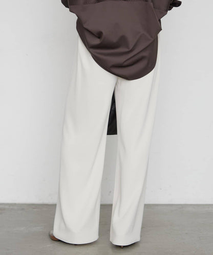 LOUNGEDRESS 4尺寸 羅紋腰頭 闊腿褲 聚酯纖維混紡 褲子