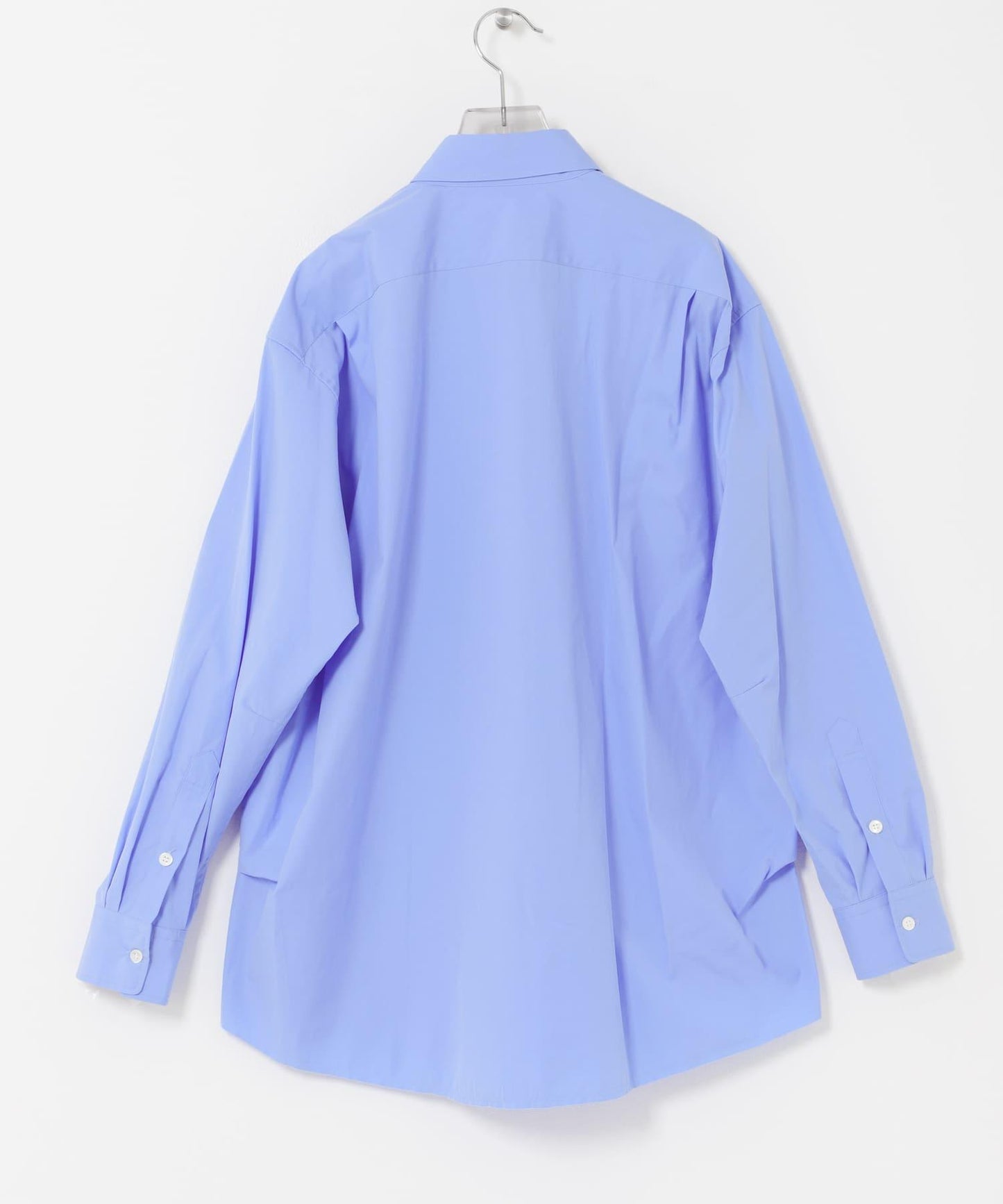 NOMARHYTHM TEXTILE 幾何拼貼荷葉邊襯衫