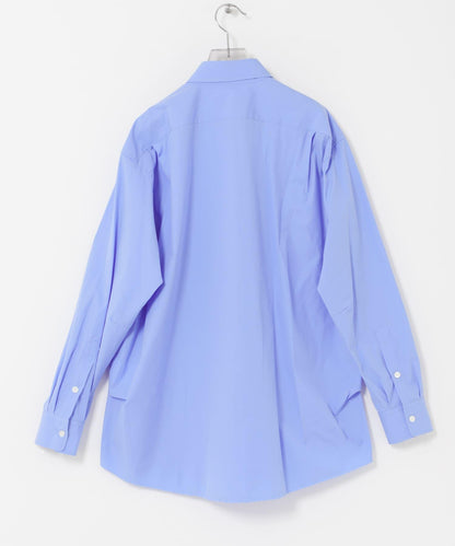 NOMARHYTHM TEXTILE 幾何拼貼荷葉邊襯衫