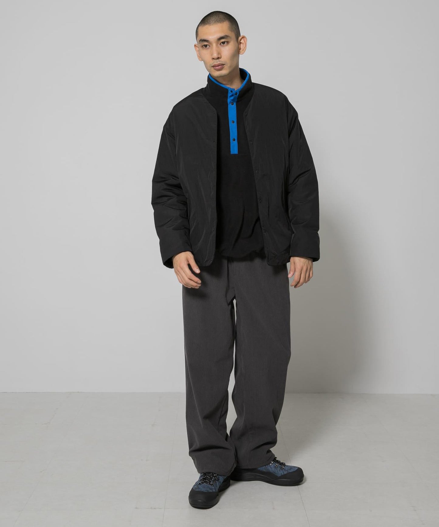 EKAL UR TECH 保溫功能抓絨套頭衫 男士 寬鬆 戶外 湖畔系列