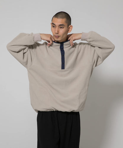 EKAL UR TECH 保溫功能抓絨套頭衫 男士 寬鬆 戶外 湖畔系列