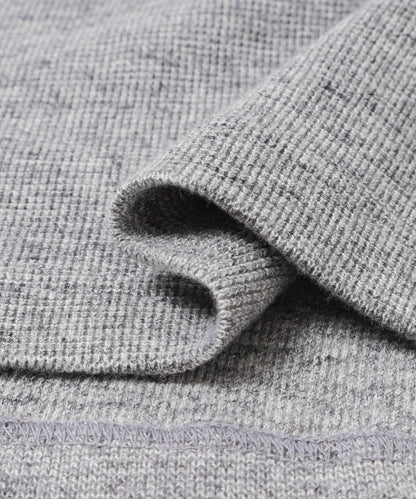 THE NORTH FACE PURPLE LABEL 粗挽杢サーフニット 翻領開衫 寬鬆款 100%棉