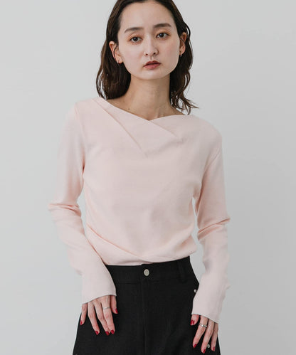 SENSE OF PLACE 彈力羅紋垂墜針織衫 女士 羅紋針織衫