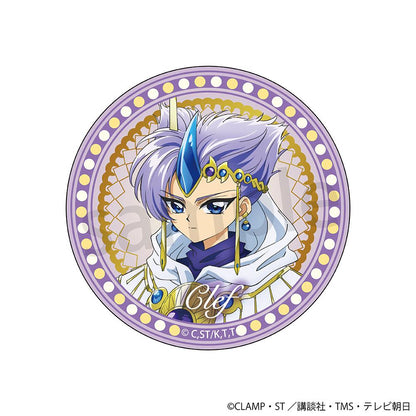 魔法騎士 徽章 7種入 1BOX 附帶秘密款 φ56mm 鋼製
