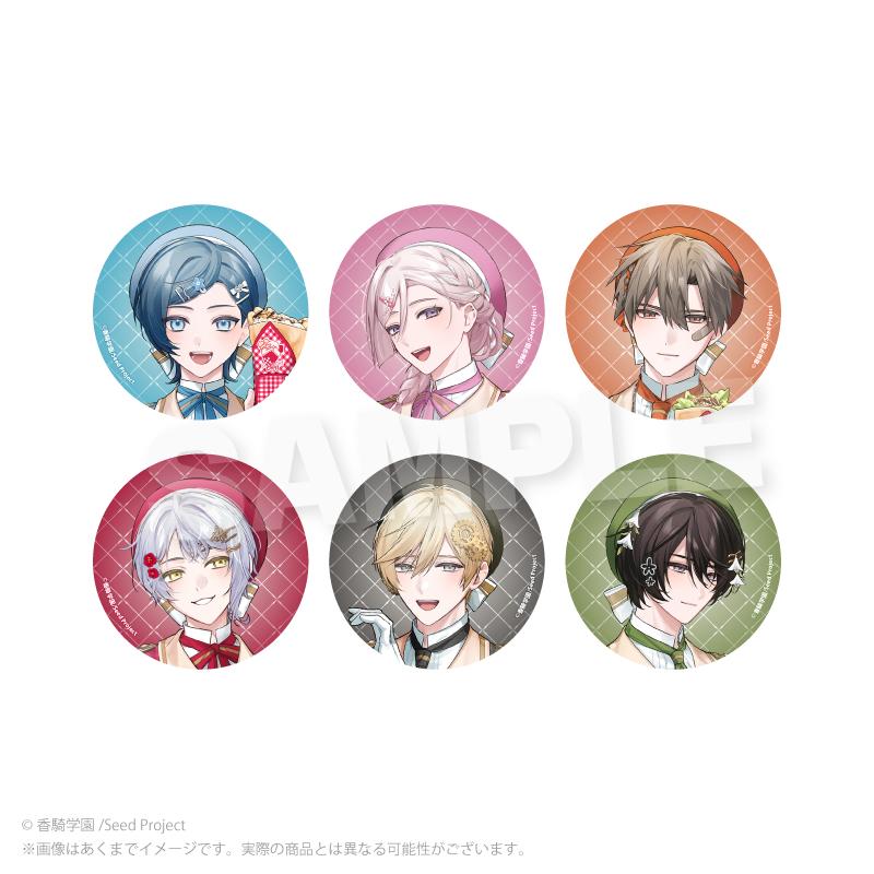 BOYS be MAID！×マリオンクレープ 聯名 徽章 6個裝 BOX