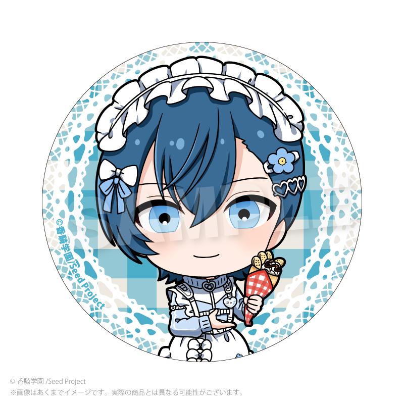 BOYS be MAID！×マリオンクレープ 聯名 迷你角色徽章 紙/馬口鐵 57mm