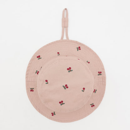 petit main 刺繡印花水桶帽