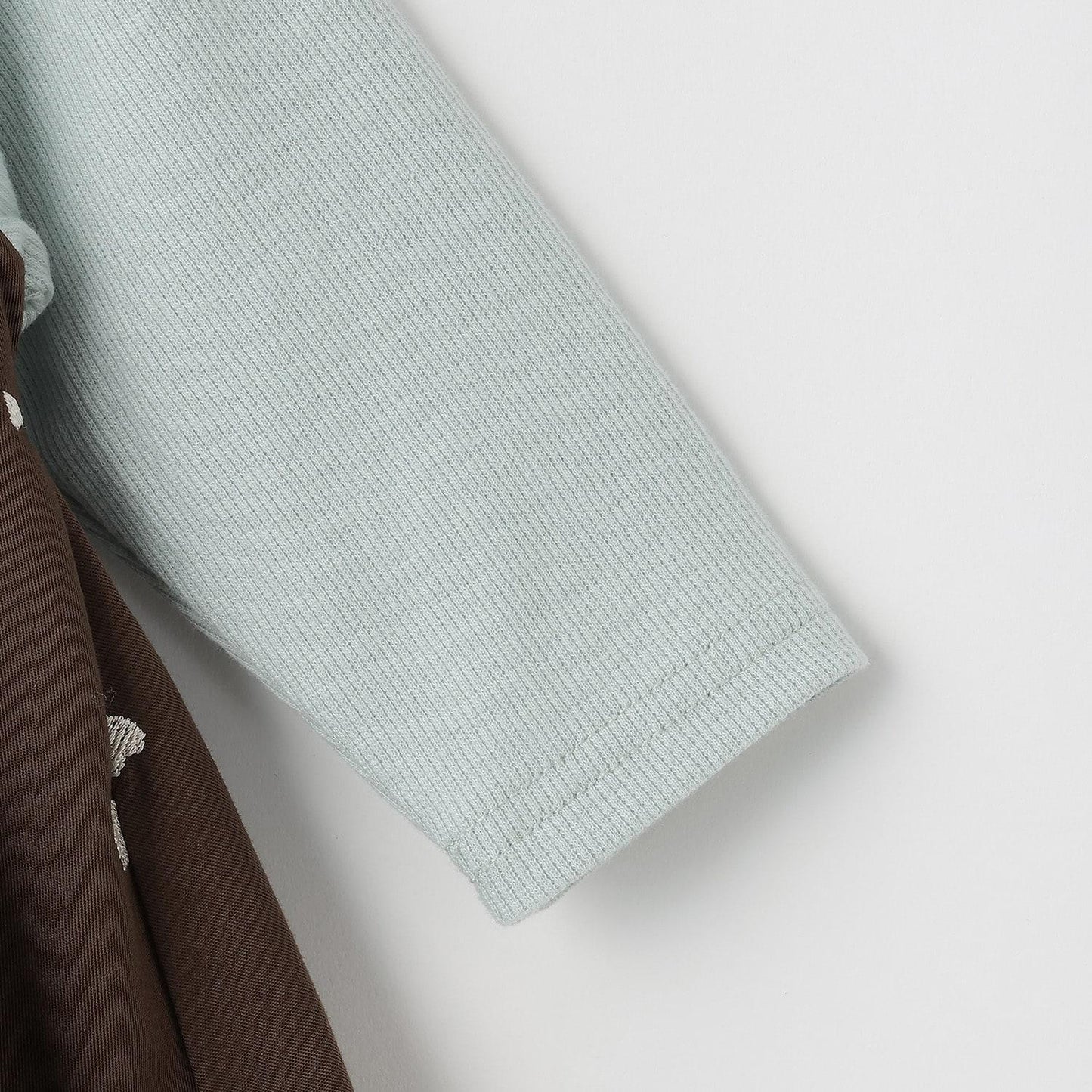 petit main 嬰兒 刺繡連衣裙式連體衣 嬰兒服