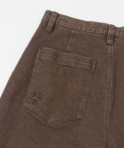Sonny Label 牛仔褲 曲線剪裁 彈力棉混紡 2026秋冬