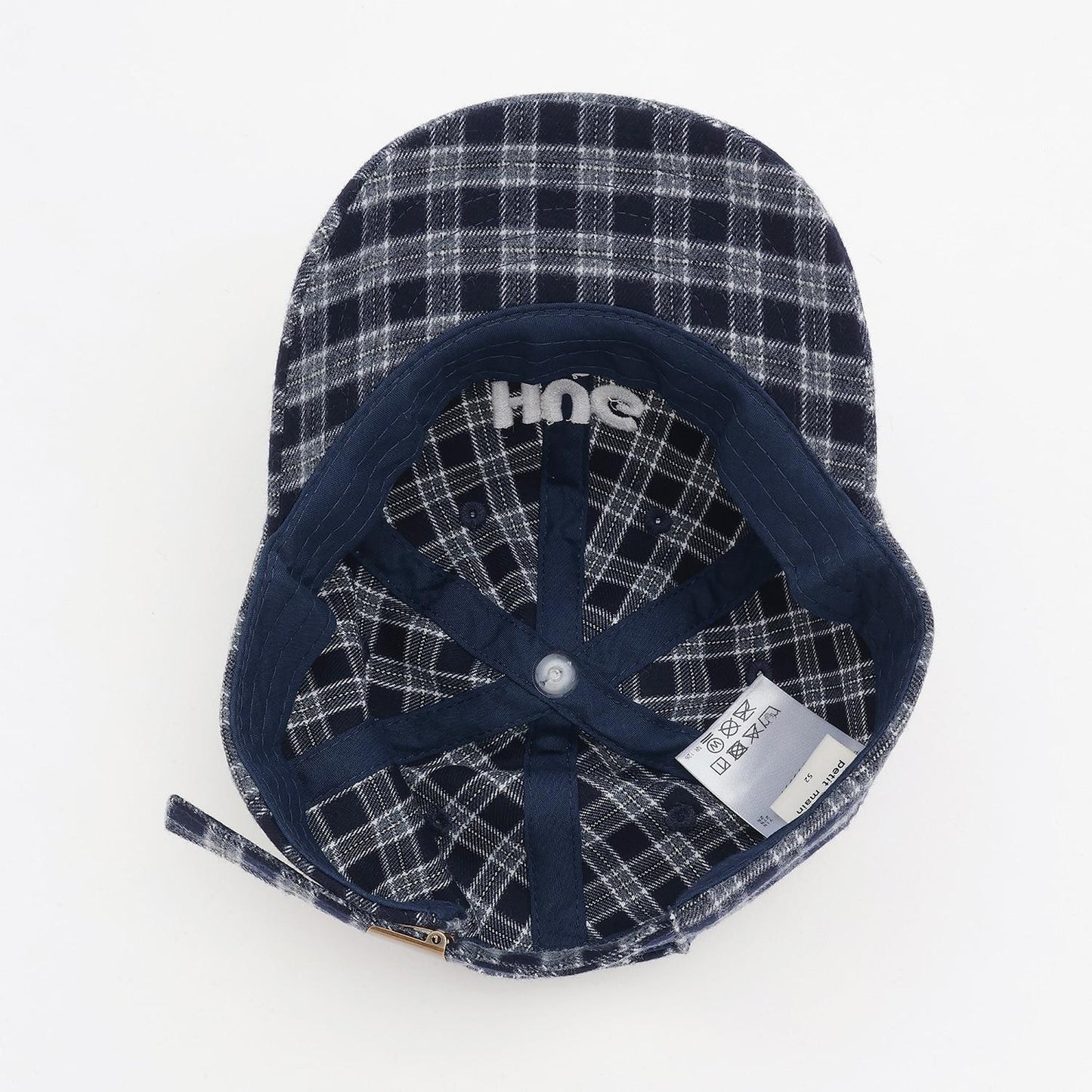 petit main 刺繡HUG Logo 棒球帽 休閒戶外可調節尺寸