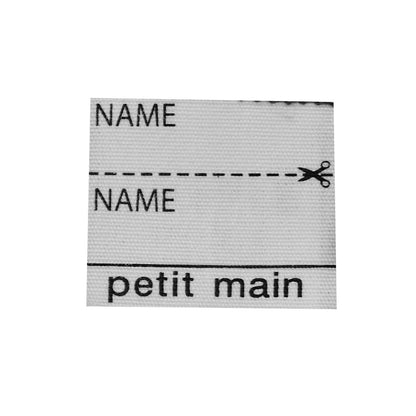petit main 花朵拼接連衣裙