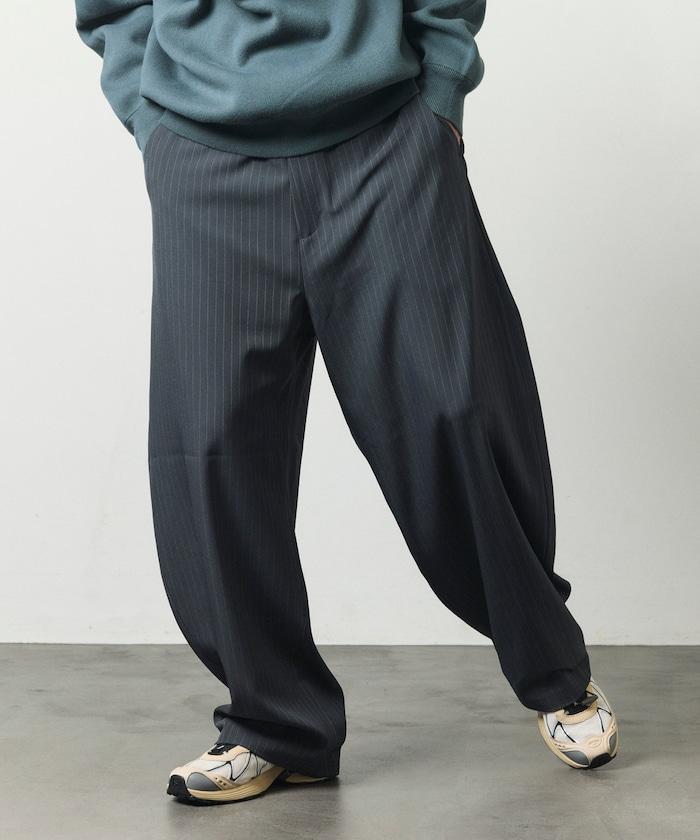 FREAK'S STORE 2026秋冬新款 垂墜感巴レル褲 休閒百搭長褲 男