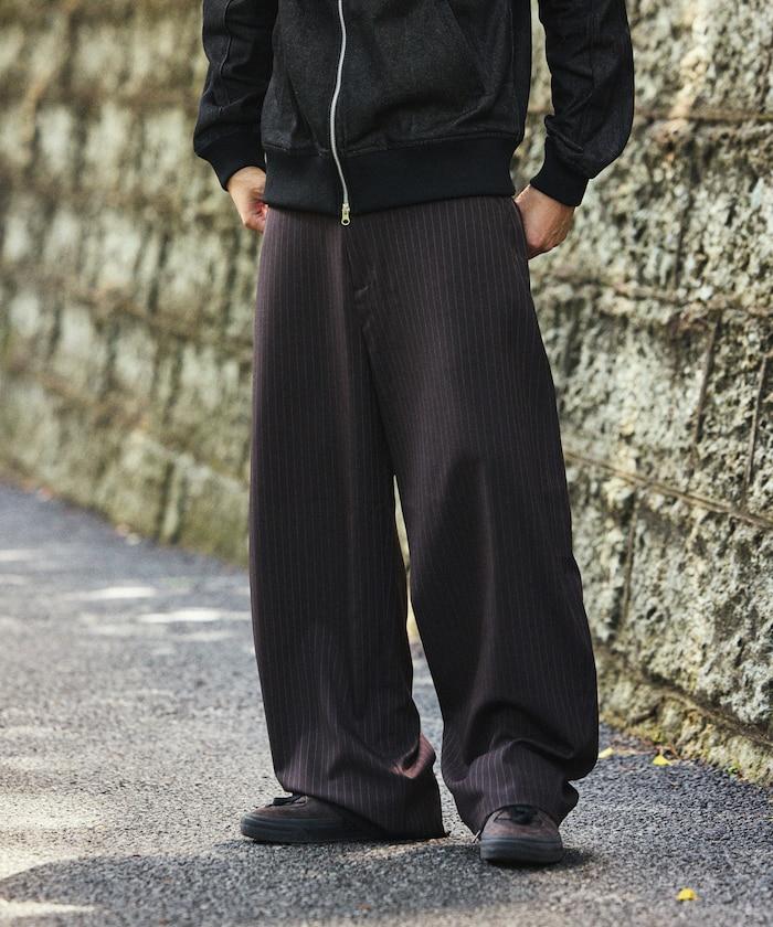 FREAK'S STORE 2026秋冬新款 垂墜感巴レル褲 休閒百搭長褲 男