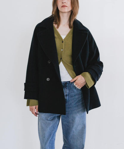 URBAN RESEARCH Pコート 羊毛100% 經典款 商務休閒