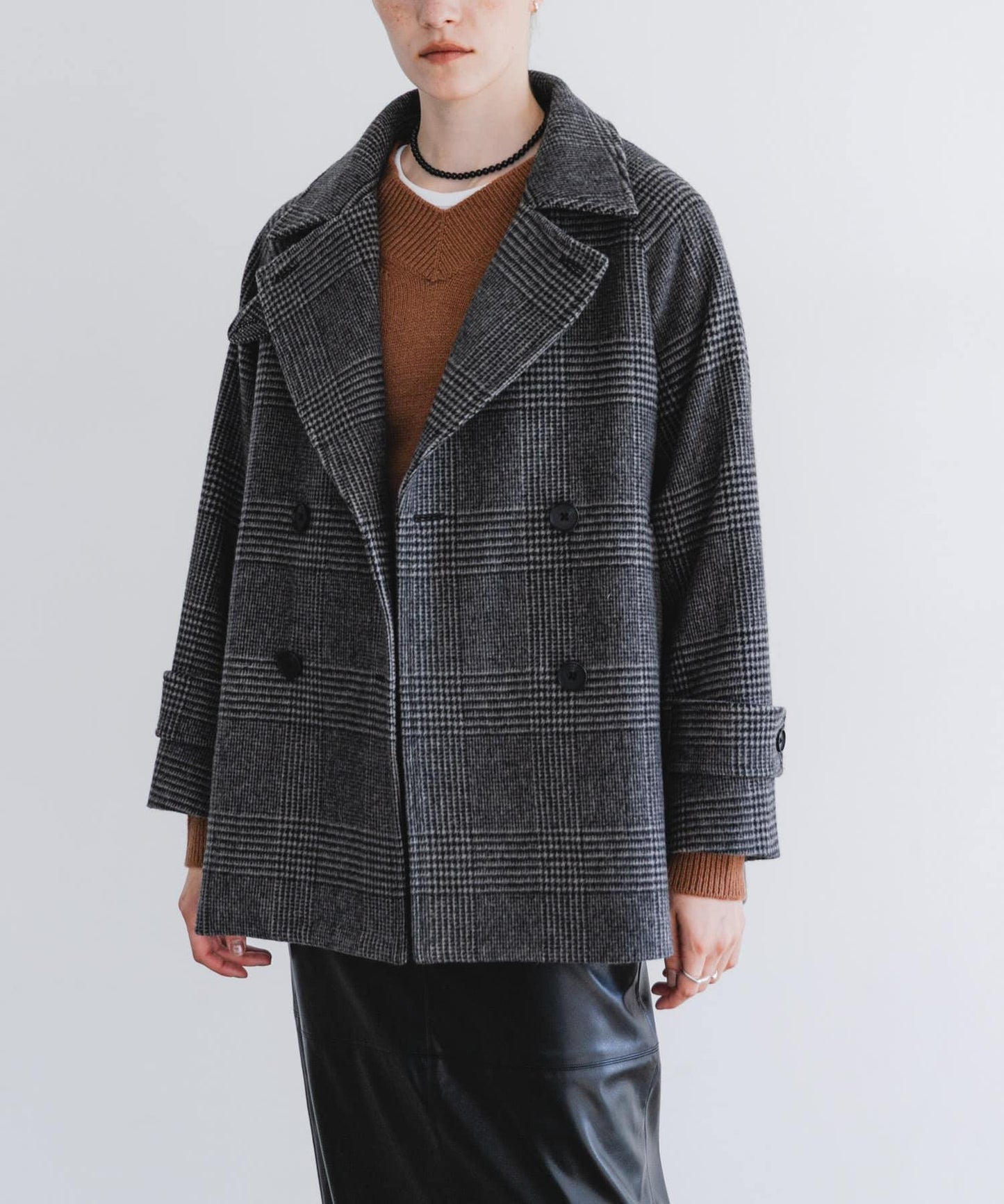 URBAN RESEARCH Pコート 羊毛100% 經典款 商務休閒