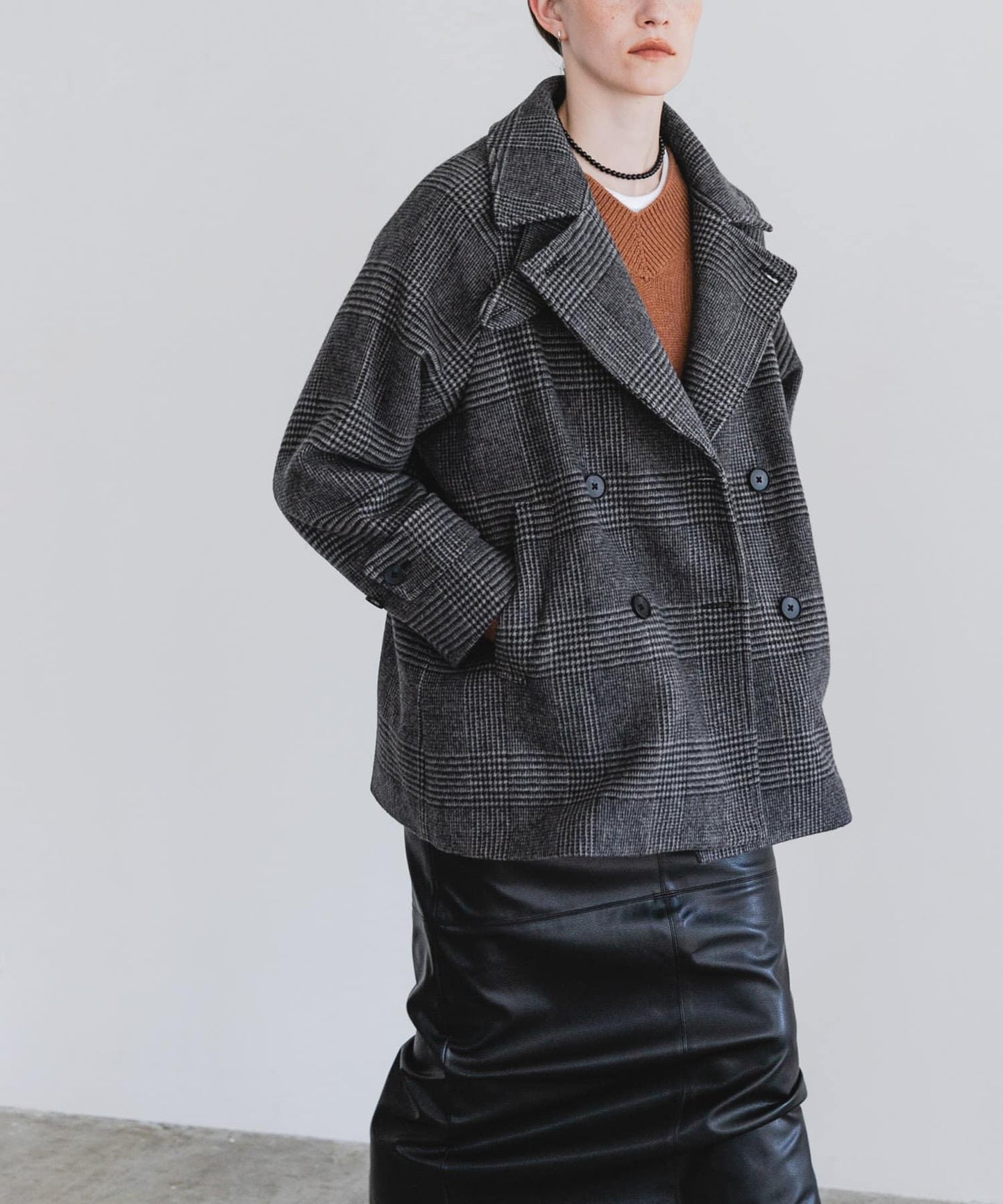 URBAN RESEARCH Pコート 羊毛100% 經典款 商務休閒