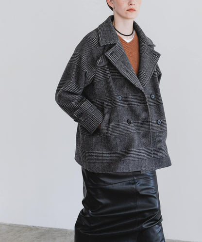 URBAN RESEARCH Pコート 羊毛100% 經典款 商務休閒