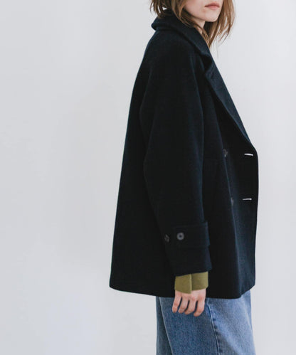 URBAN RESEARCH Pコート 羊毛100% 經典款 商務休閒