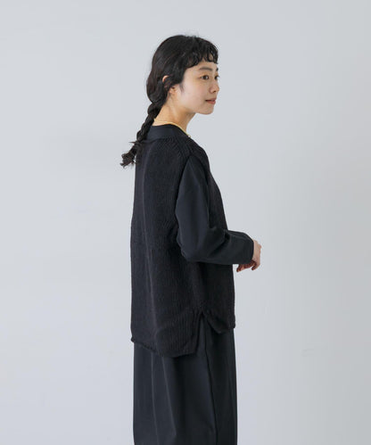 かぐれ 羊毛100% 佩魯手工編織馬甲