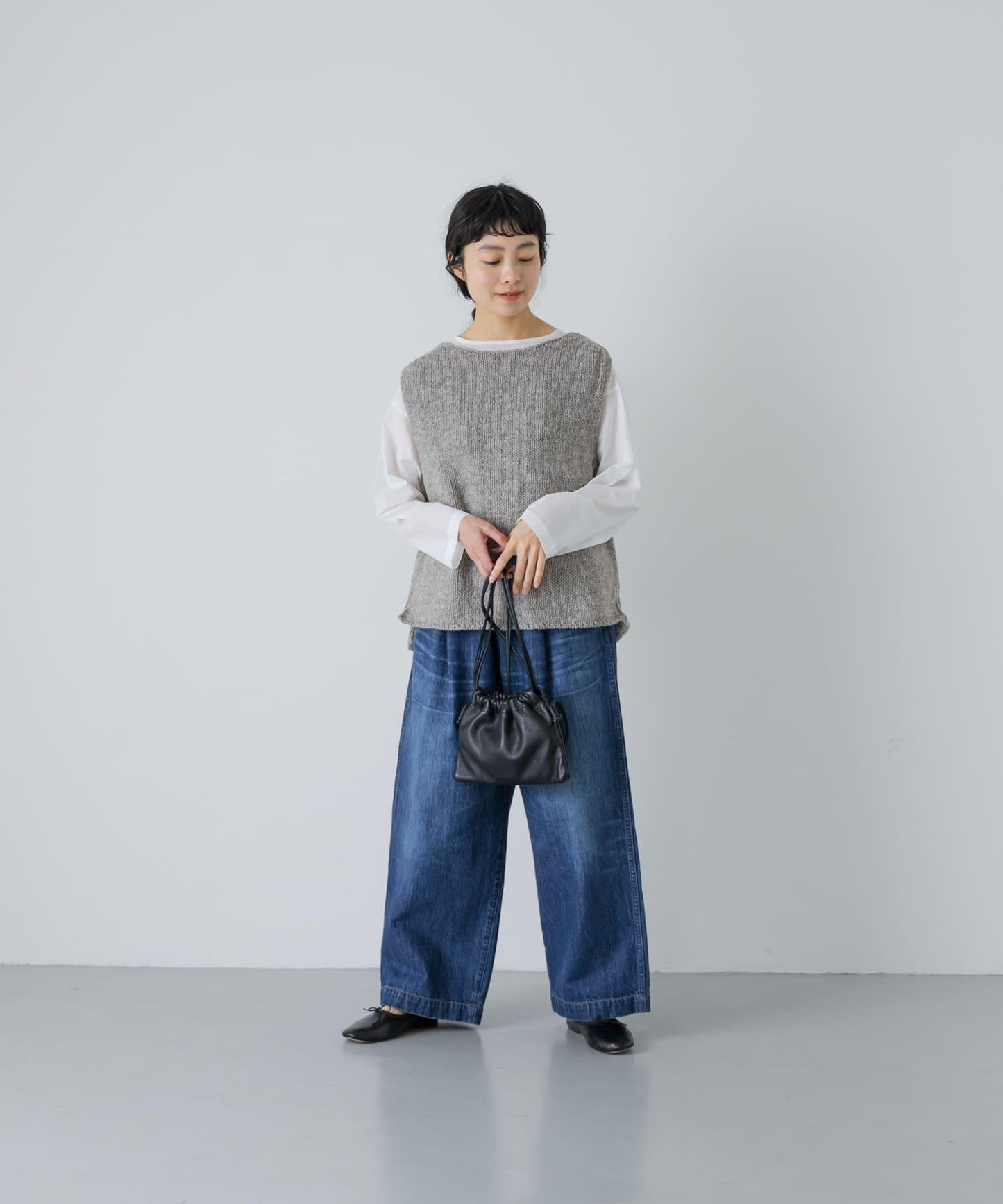 かぐれ 羊毛100% 佩魯手工編織馬甲