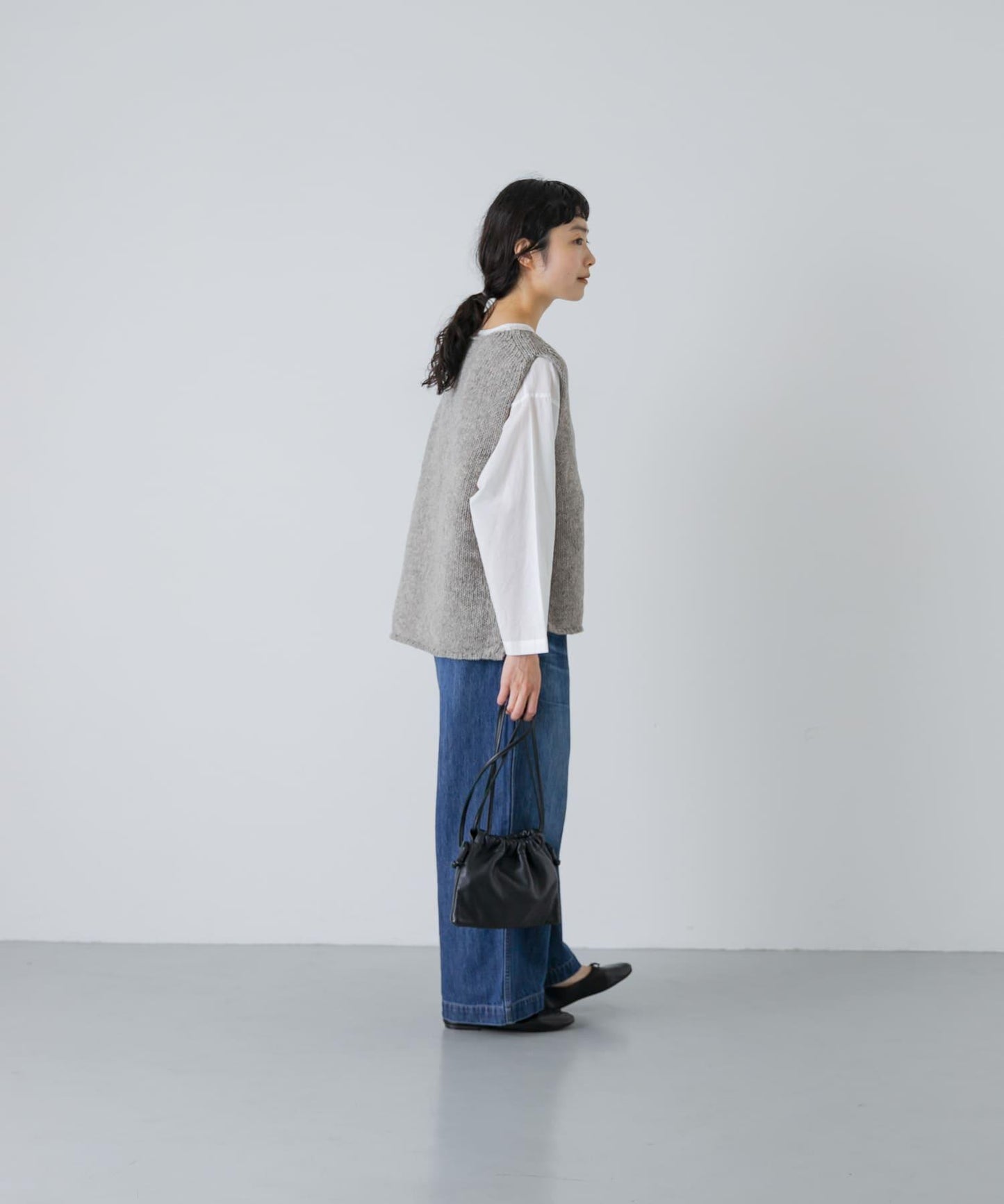 かぐれ 羊毛100% 佩魯手工編織馬甲