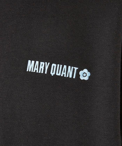 MARY QUANT × PUBLUX 聯名 拼色 刺繡Logo 加絨 衛衣