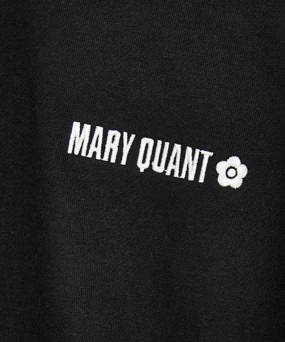 MARY QUANT × PUBLUX 聯名 拼色 刺繡Logo 加絨 衛衣