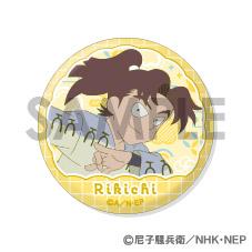 忍者亂太郎 缶バッジセット 半助&利吉いっぱいセレクション 6個セット 直徑56mm