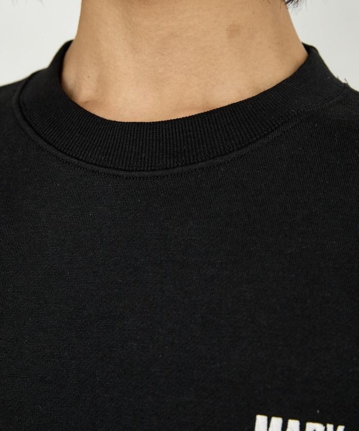 MARY QUANT × PUBLUX 聯名 刺繡Logo 圓領衛衣 寬鬆款 男女同款
