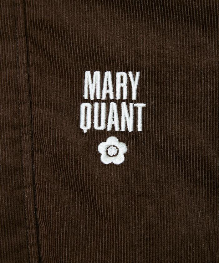 MARY QUANT × PUBLUX 聯名 刺繡Logo 絨面 連帽 N-2B 飛行員夾克 外套
