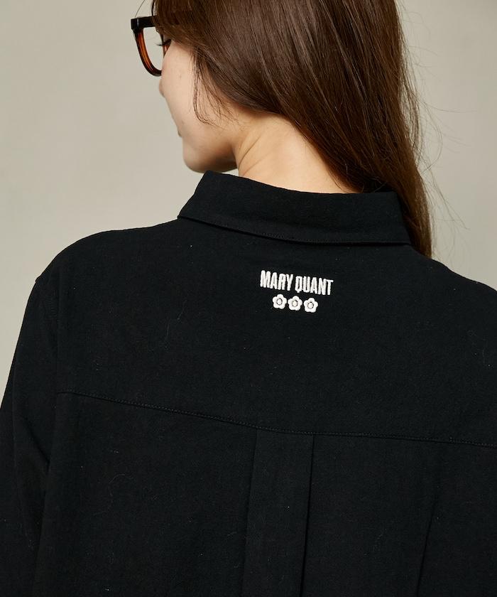 MARY QUANT × PUBLUX 聯名 裾荷葉邊 襯衫