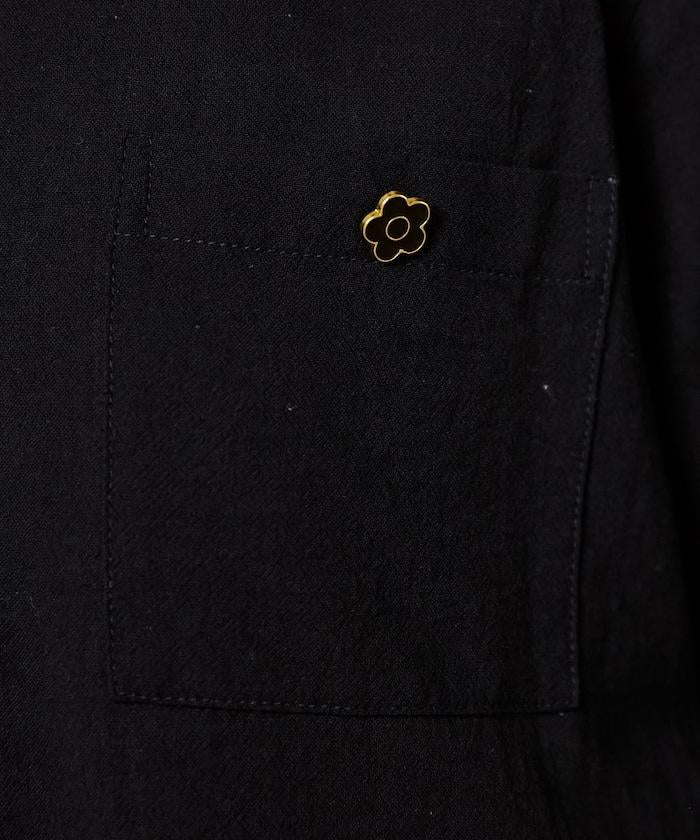 MARY QUANT × PUBLUX 聯名 裾荷葉邊 襯衫
