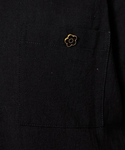 MARY QUANT × PUBLUX 聯名 裾荷葉邊 襯衫