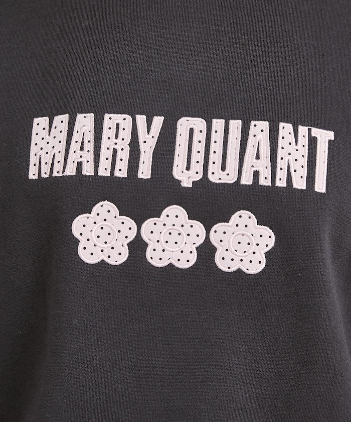 別注 ドット柄 刺繍 ロゴ  裏起毛 スウェット　限定展開