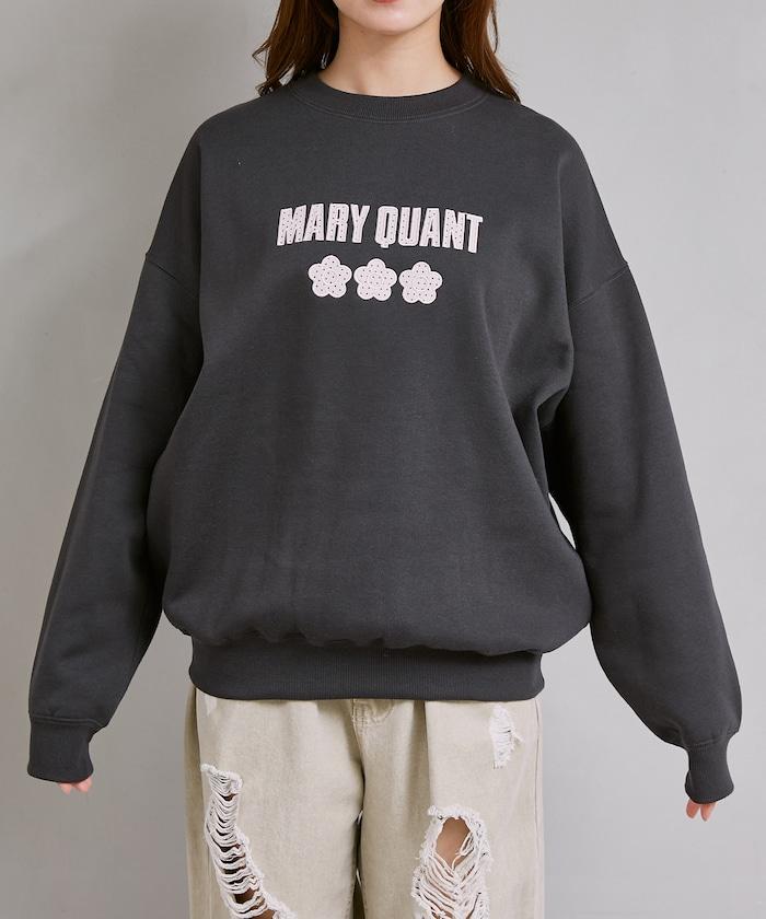 別注 ドット柄 刺繍 ロゴ  裏起毛 スウェット　限定展開