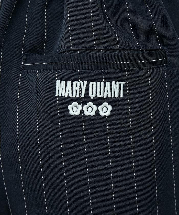 MARY QUANT × PUBLUX 聯名 裾レース 斯萊克斯短褲 聚酯纖維混紡 蕾絲裝飾