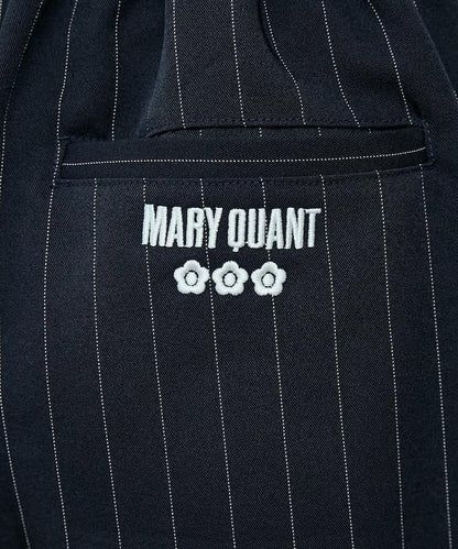 MARY QUANT × PUBLUX 聯名 裾レース 斯萊克斯短褲 聚酯纖維混紡 蕾絲裝飾