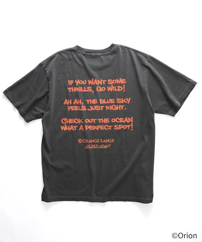 ORANGE RANGE × ORION × FREAK'S STORE 聯名 羅科洛桑 歌詞印花 T恤